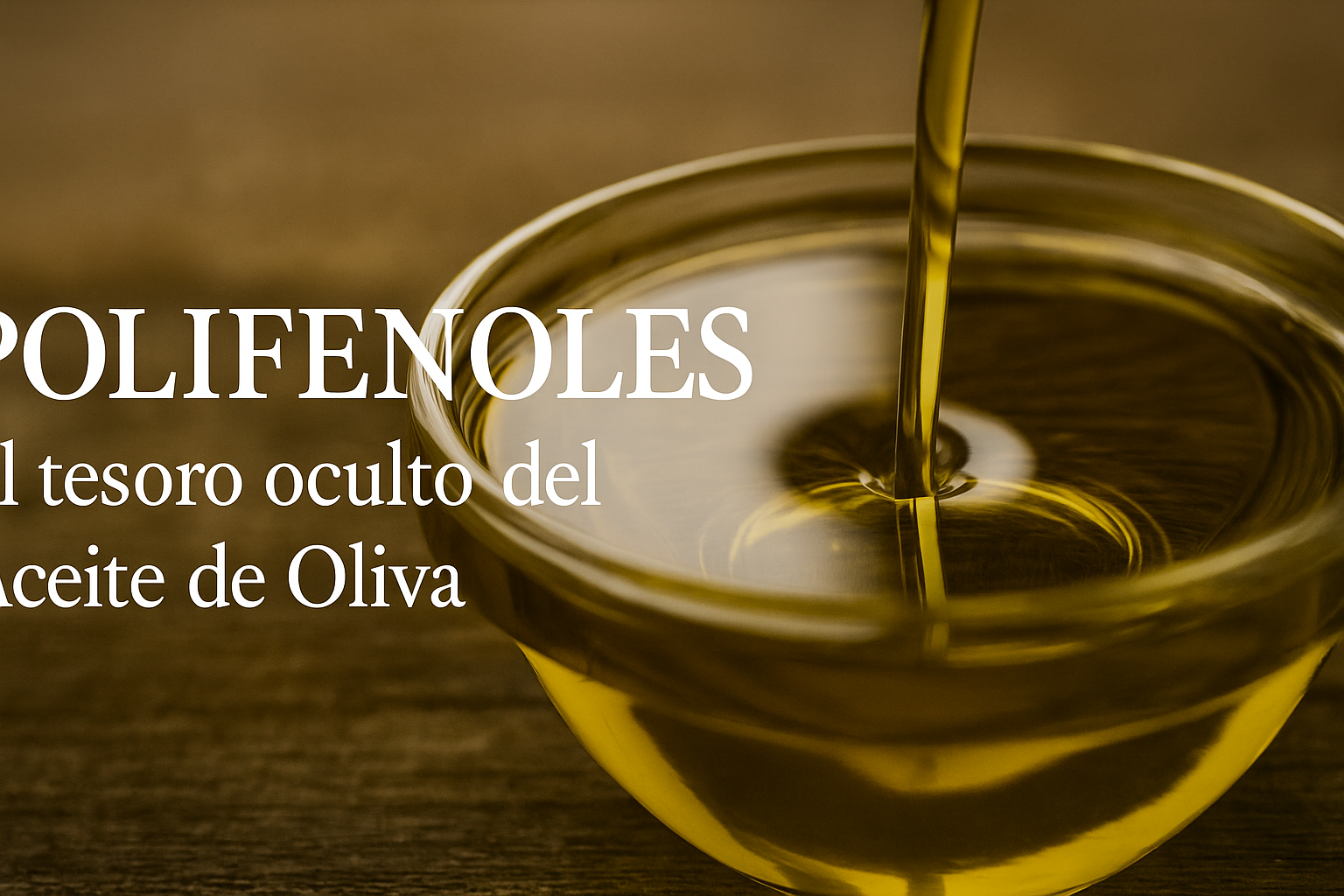 Polifenoles del aceite de oliva virgen extra Mi Oliva Gourmet en detalle