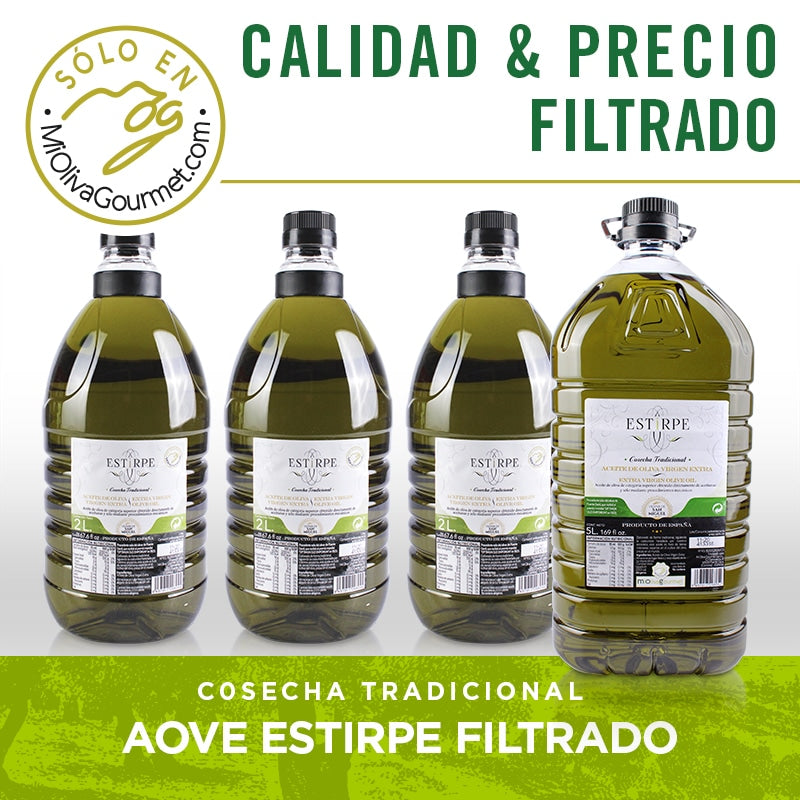 Aceite de Oliva Virgen Extra Estirpe Filtrado