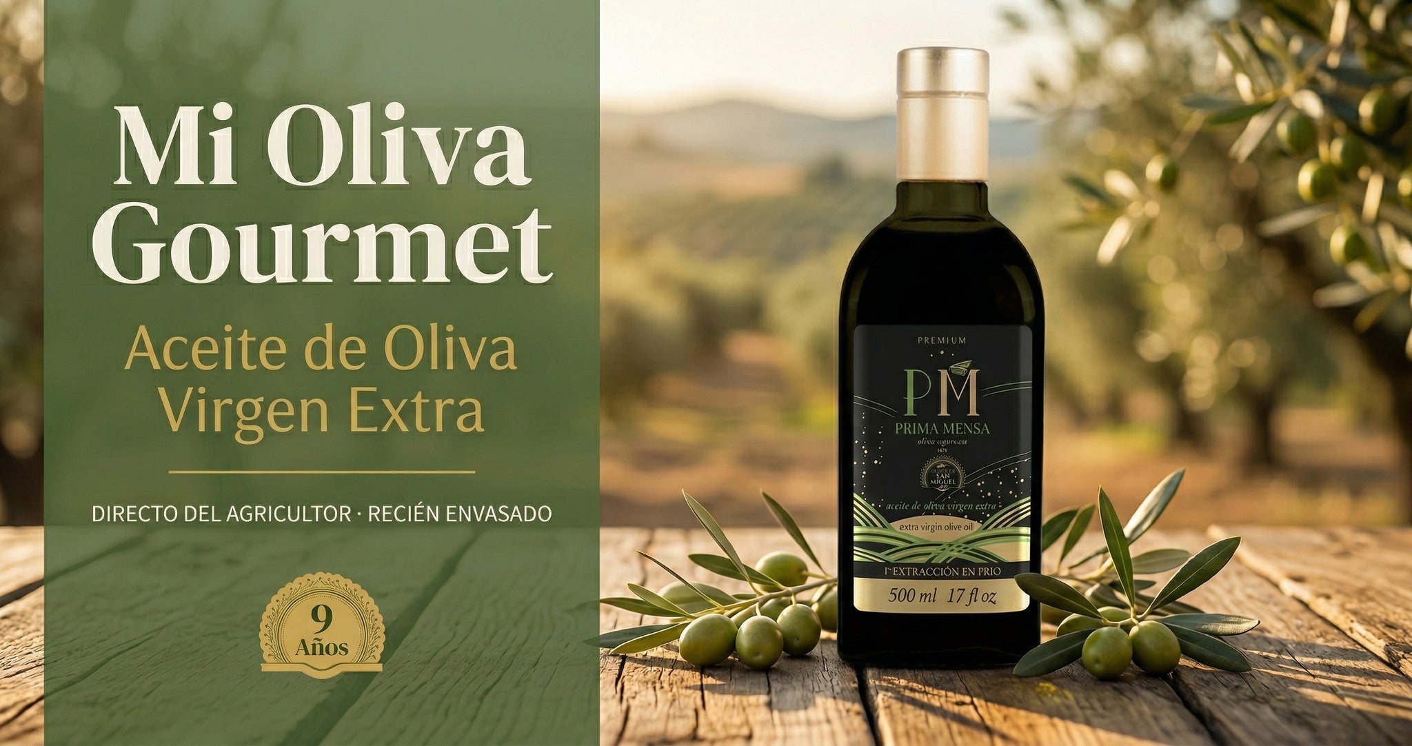 Buy Extra Virgin Olive Oil at Mi Oliva Gourmet